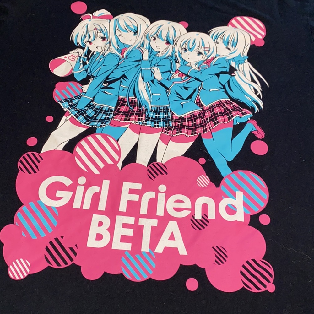 3/$30 Girl Friend Beta Anime Shirt - Picture 3 of 6